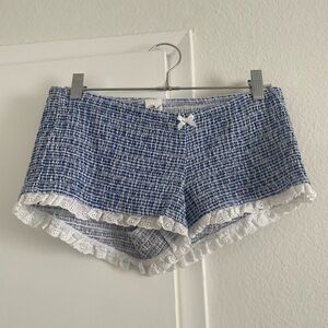 PINK x Frankie’s Bikinis Bristol Poplin Shorts